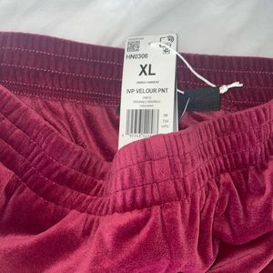 Velour Track Pants from #IvyHeart collection Ivy Park/Adidas